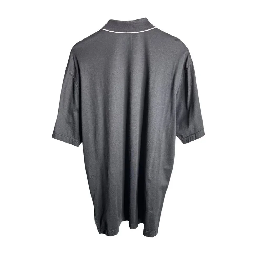 Peter Millar Men's Black Cotton Made in Korea Polo Shirt Size M - Picture 2 of 6